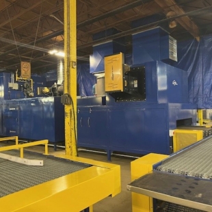 Custom conveyor ovens from Eastman Manufacturing Inc. in Mississauga, Ontario.